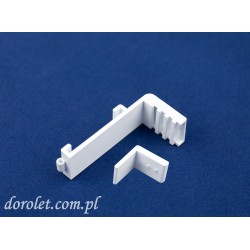 Uchwyt bezinwazyjny regulowany do rolety mini