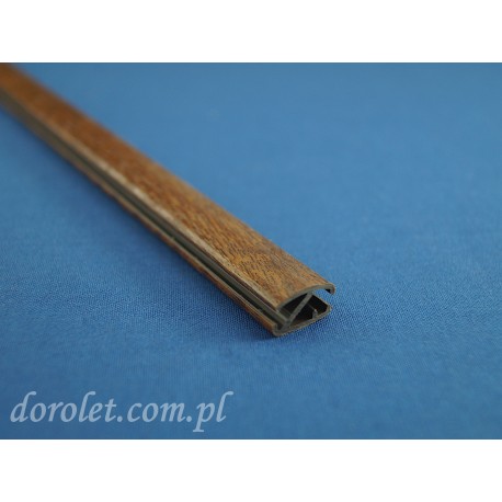 PVC loading beam - golden oak