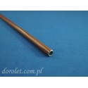 Aluminium tube fi 8 mm - golden oak