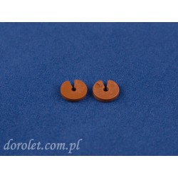 Ogranicznik - blokada do łańcuszka - złoty dąb