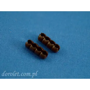 Chain link 4.5 mm - brown