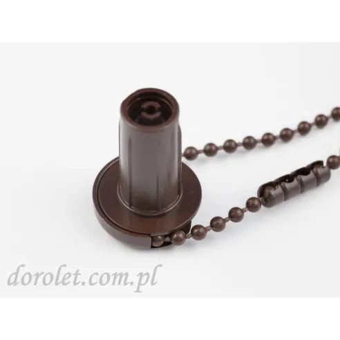 Ball chain 4.5 mm - brown