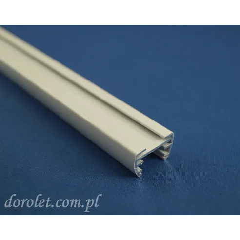 Profil aluminiowy do żaluzji plisowanych - biały