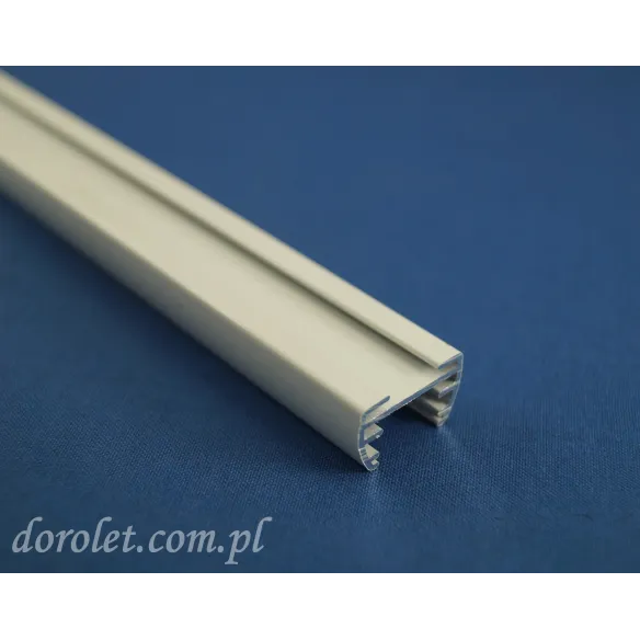Profil aluminiowy do żaluzji plisowanych - biały