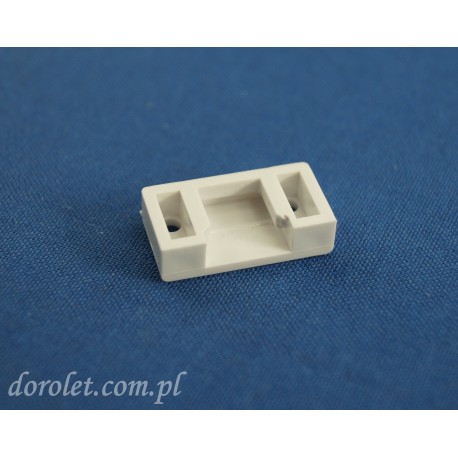 Pleat cord attachment - white