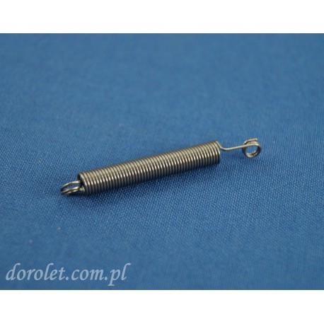 Pleat cord spring