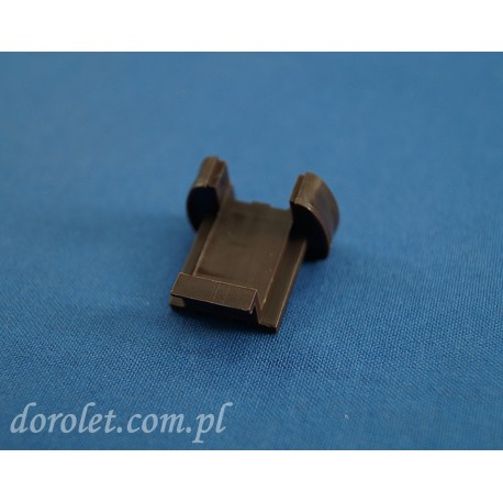 Zaślepka profilu aluminiowego plisy okiennej - brąz