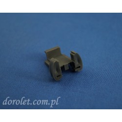 Abdeckkappe für Aluminium-Faltenprofil - anthrazit