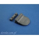 Uchwyt - rączka do plisy okiennej - antracyt