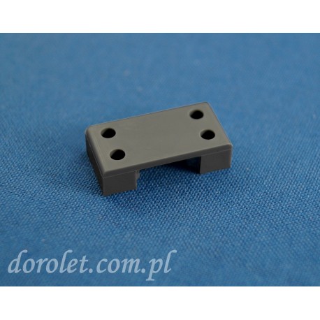 Mocowanie sznurka - antracyt