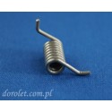 Spring for mosquito net hinge