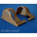 Cassette plugs Fantazja LUX - walnut