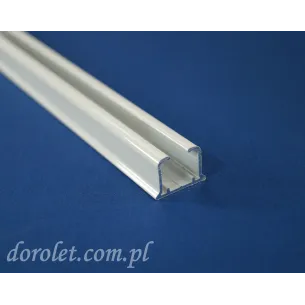 Aluminium-Schiene TS - weiß