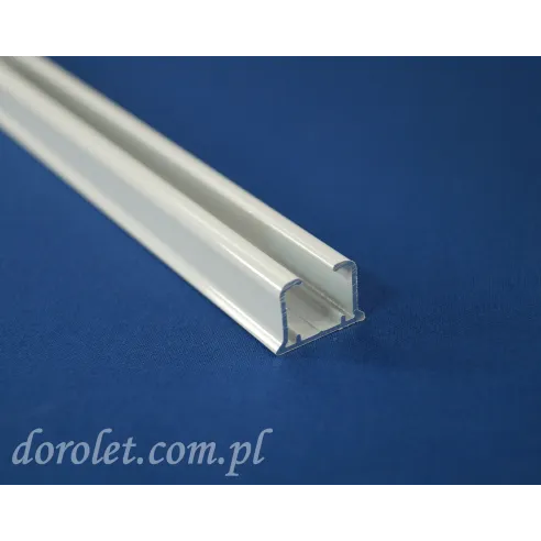 Aluminum Track TS – Ceiling Curtain Rail - white
