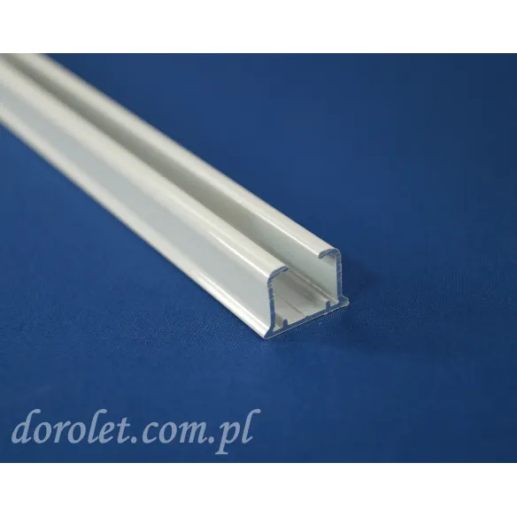 Aluminium-Schiene TS - weiß