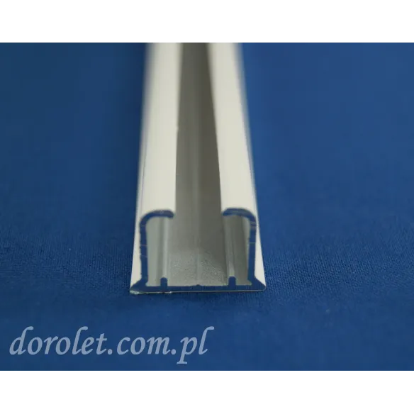 Szyna aluminiowa TS do karniszy sufitowych