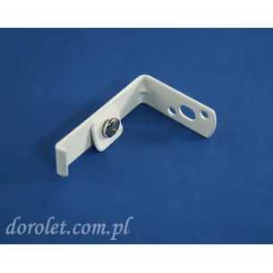 Uchwyt ścienny 6 cm do karniszy szynowych