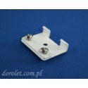 TS adhesive with screws - white