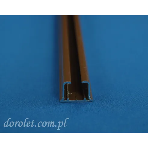 TS aluminium rail - bronze