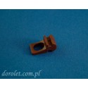 TS slider with eyelet - brown