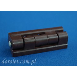 Zawias mały do moskitiery drzwiowej - brąz