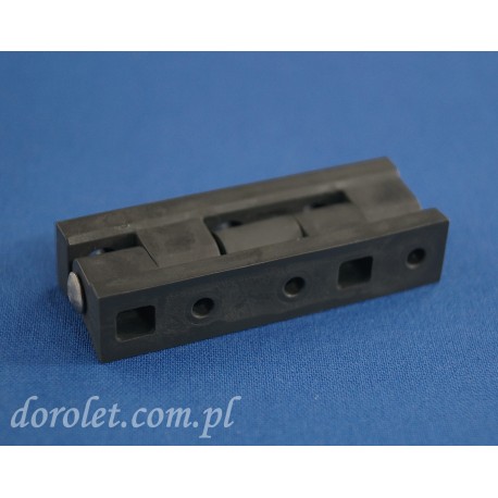 Zawias mały do moskitiery drzwiowej - antracyt