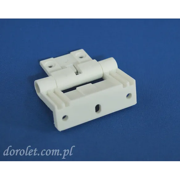 Zawias moskitiery drzwiowej - biały