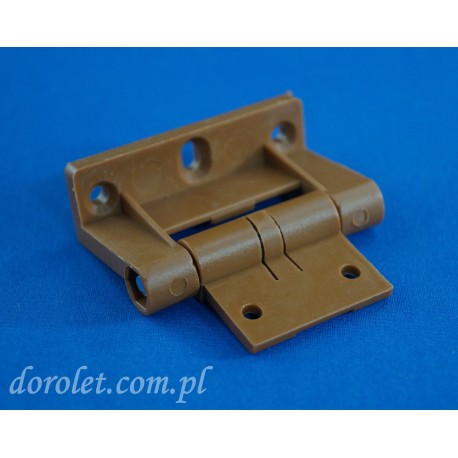 Mosquito net hinge - golden oak