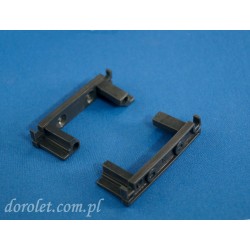 Łącznik profilu poprzecznego moskitiery drzwiowej- antracyt