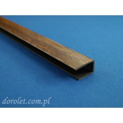 Prowadnica przestrzenna do rolet - złoty dąb