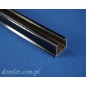 TS Aluminiumschiene - schwarz