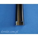 TS aluminium rail - black