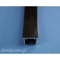 TS aluminium rail - black