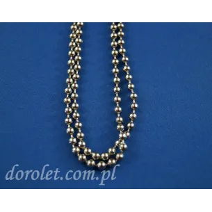 Pętla łańcuszka do rolet - metalowa srebrna