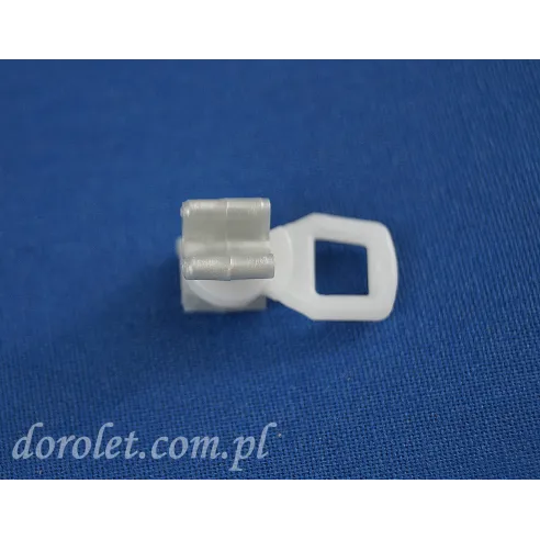 Слайдер з люверсом для стельових карнизів та підвісних ширм