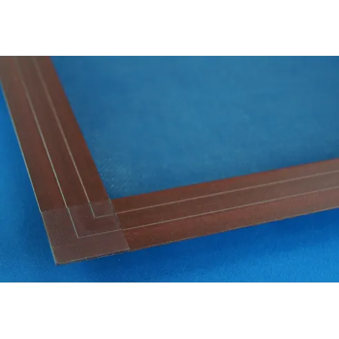 Aluminum Profile for Window Fly Screens – Mahogany