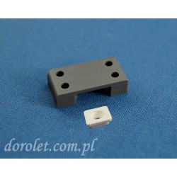 Mocowanie sznurka - antracyt