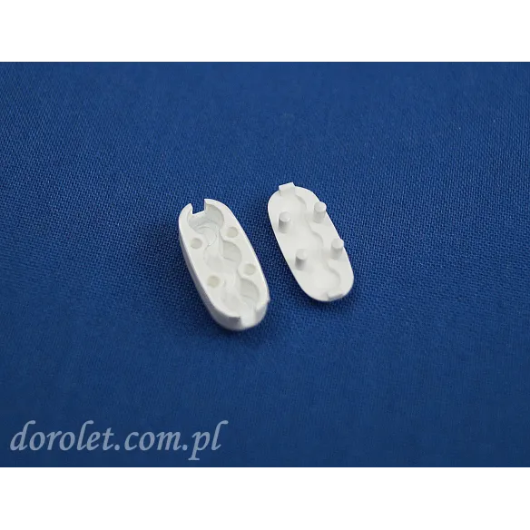 Universal Bead Chain Connector for Roller Blinds | White PVC | 3-4.5mm