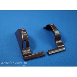Cassette plugs Fantasia mini - brown