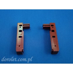 Narożnik listwy dystansowej Fantazja mini - wiśnia