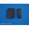 Pleat mounting plate - bronze