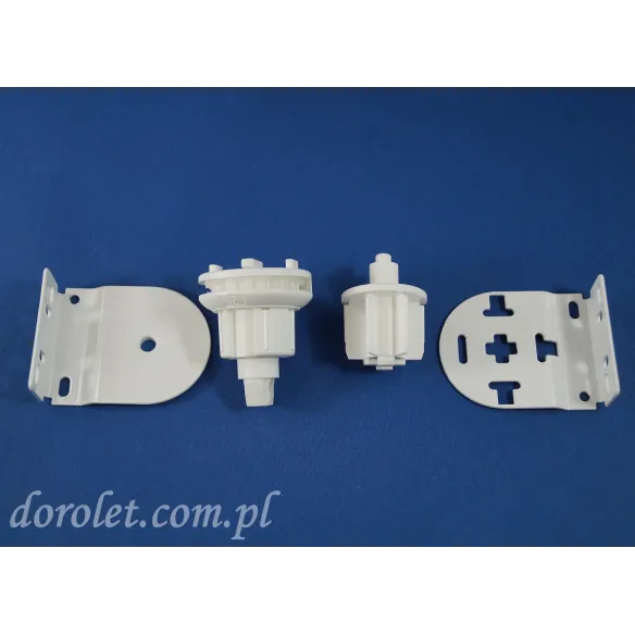 Roller blind mounting kit 32mm - white