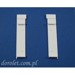 Low spacer - white
