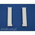 Low spacer - white