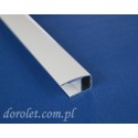 White Rounded Aluminum Guide Rail Besta – Custom Cut