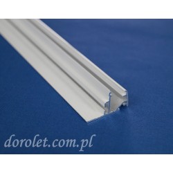 Alu-Adapter für Besta Kassette Weiß | Bohrlos Montieren