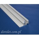 Alu-Adapter für Besta Kassette Weiß | Bohrlos Montieren