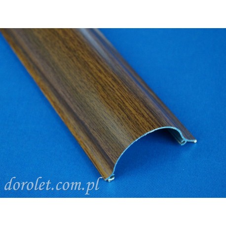 Besta aluminium cassette - walnut