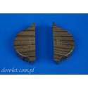 Besta cassette plugs - walnut