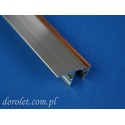 Aluminium attachment for Besta cassette - walnut